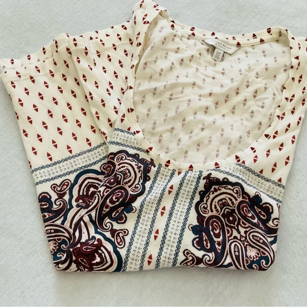 LUCKY BRAND Tee - tops woman’s - Picture 14 of 14